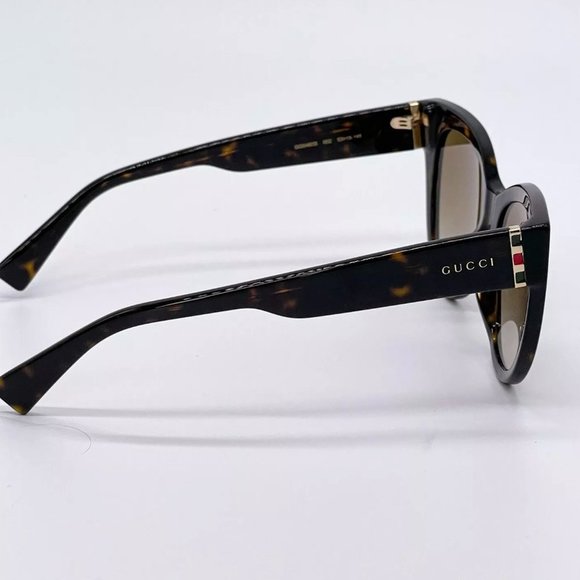 Sale! New Gucci Women\'s 53mm Havana Brown Sunglasses! main image 4